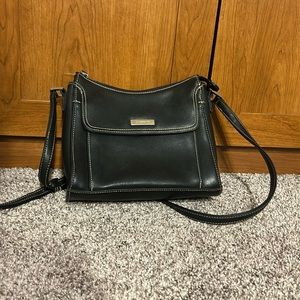 small black liz claiborne purse